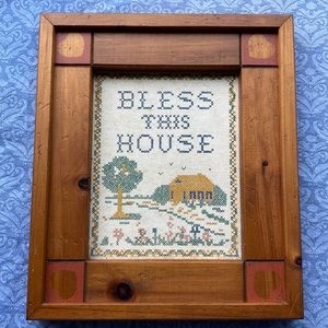 Country Style Wood Framed Wall Art